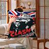 Clash The Band Whitepaper Наволочка Чехол для диванной подушки Декор для комнаты Домашний подарок для детей