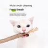 Pet Cat Wooden Polygonum Stick Lafite Grass Cat Toy Molar Stick Catnip Cat Tooth Cleaning Silvervin Stick Cane Pet Supplies Toys