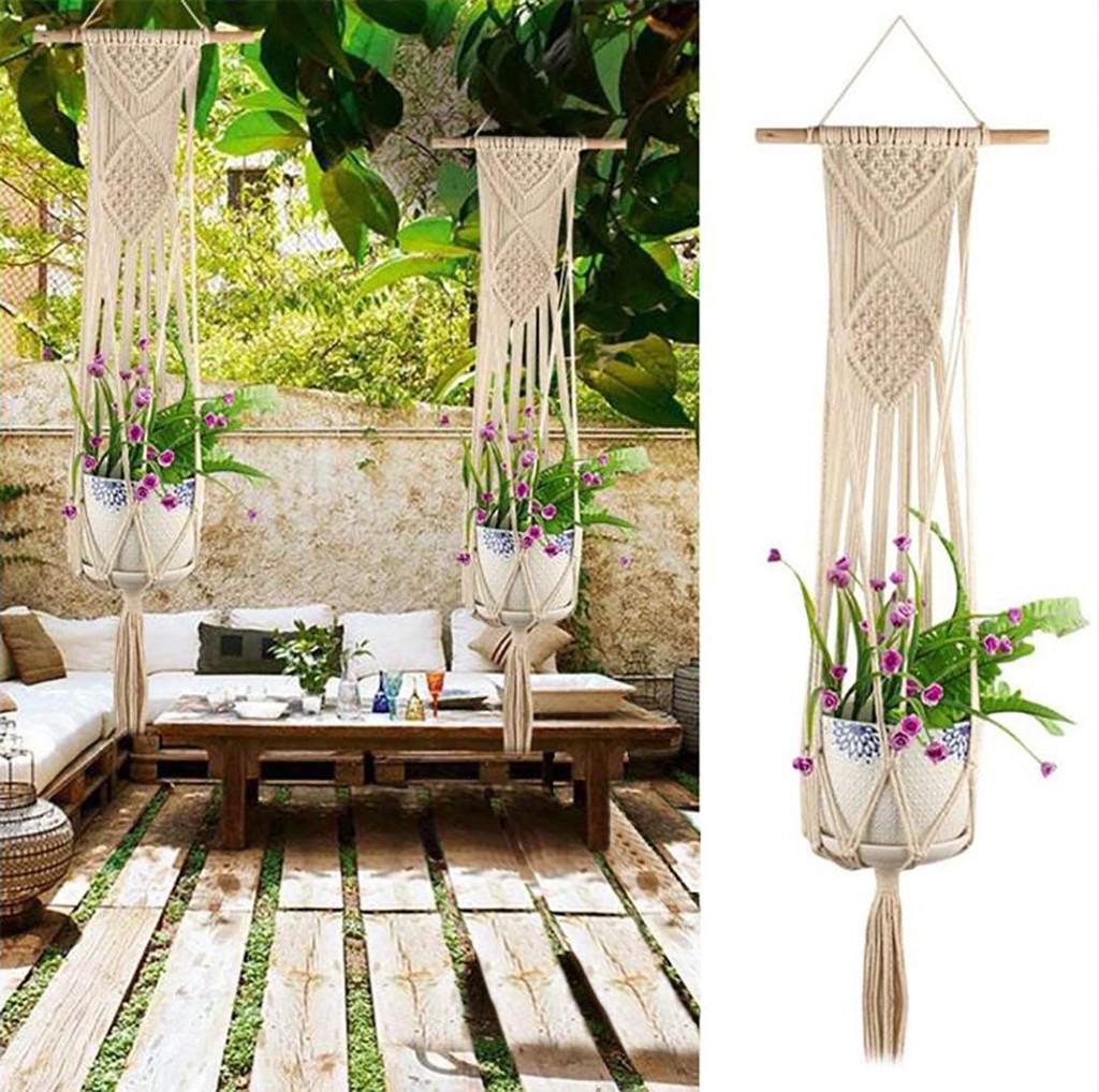 Macrame Rope 2mm 200M Natural Cotton Cord for DIY Crafts Wall Hanging Cotton String Home Decoration Knitting Rope 2pcs