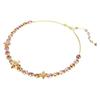 Swarovski Идиллия цветочный узор имитация кристалла ожерелье мужчины и женщины одинаковый стиль модель для пары многоцветный 5732385
