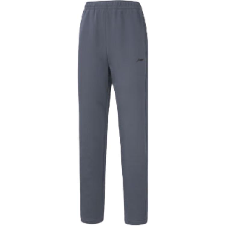 Li Ning Comfortable Sports High Elastic Casual Pants Women Bottoms Cool-Black AKYT320-2