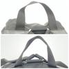 Prada Ткань Нейлон Рюкзак Рюкзак Daypack Кожа Черный Женский Треугольная Пластина с Логотипом