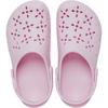 Crocs Классические цветочные вырезанные сабо розового цвета 210927 6zw