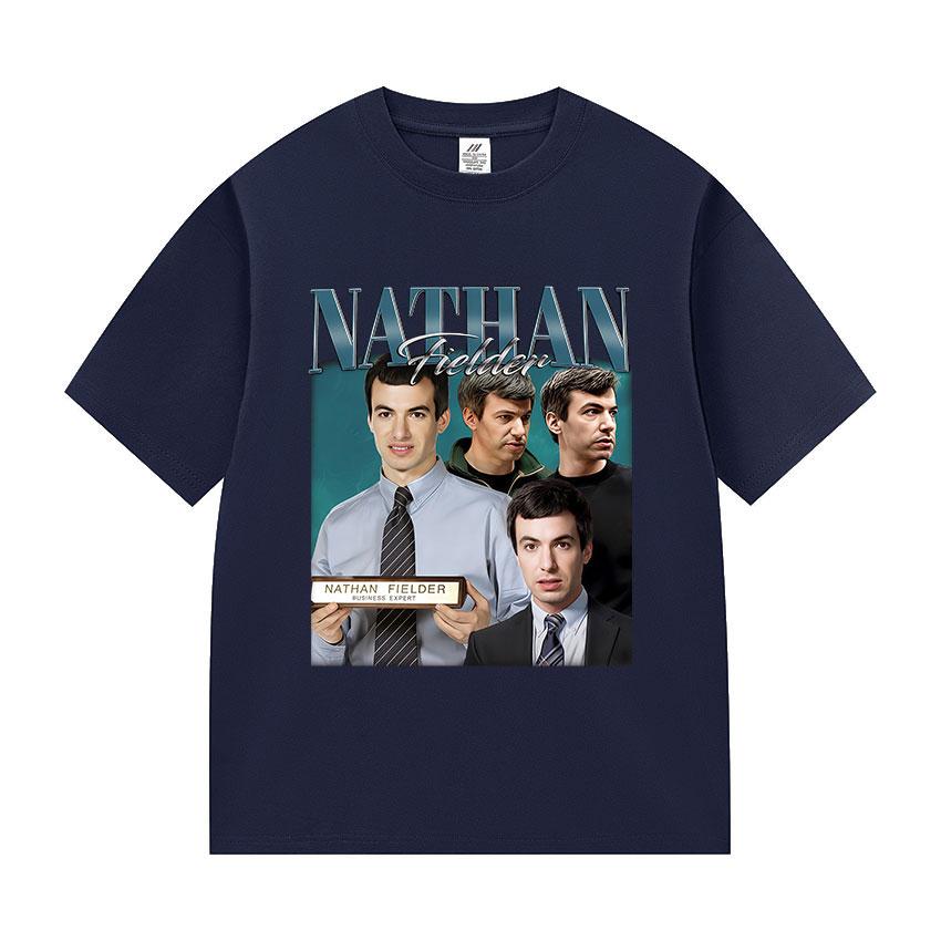Nathan Fielder Funny Meme T Shirts Unisexs Classic Fashion Vintage Short Sleeve Tshirt Unisex Clothing Oversized 100 Cotton Tshirt