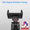 IBudim Вращающийся на 360° держатель для велосипедного телефона, держатель для мобильного телефона для мотоцикла, универсальная подставка для велосипеда, крепление на руль
