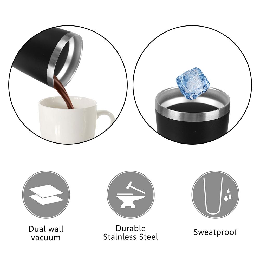 20oz Stainless Steel Vacuum Thermal Mug Beer Cups With Lids With Lids Water Bottle Insulated Leakproof Drinkware