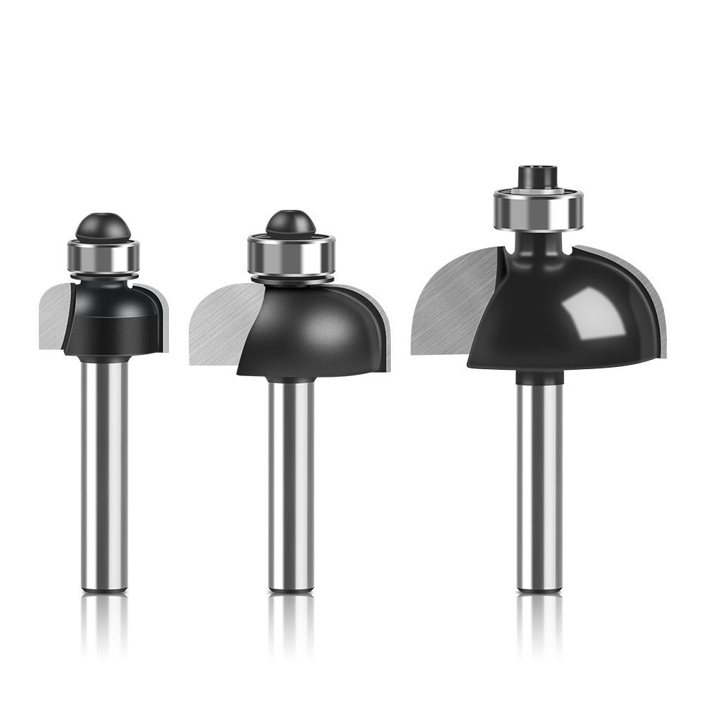 Деревообработка Фальцевый нож Пазовальный нож R-образный нож Ручка 1/2 Ручка 1/4 Фрезерная головка для кромок Нож для прорисовки линий Триммер Гравировка