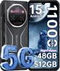 Oukitel Мобильный телефон WP55 Pro 5G 48 ГБ + 512 ГБ / 2 ТБ 11000 мАч 6,6-дюймовый дисплей 108 МП Android 15