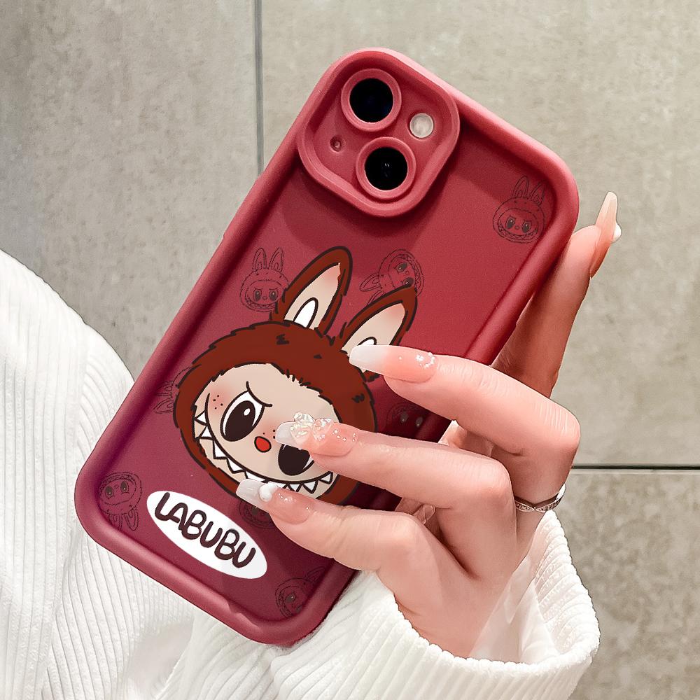 Soft Silicone Square Ladder Printing Pattern Phone Casing Full Cover Camera Shockproof Protection Rubber Case for Vivo