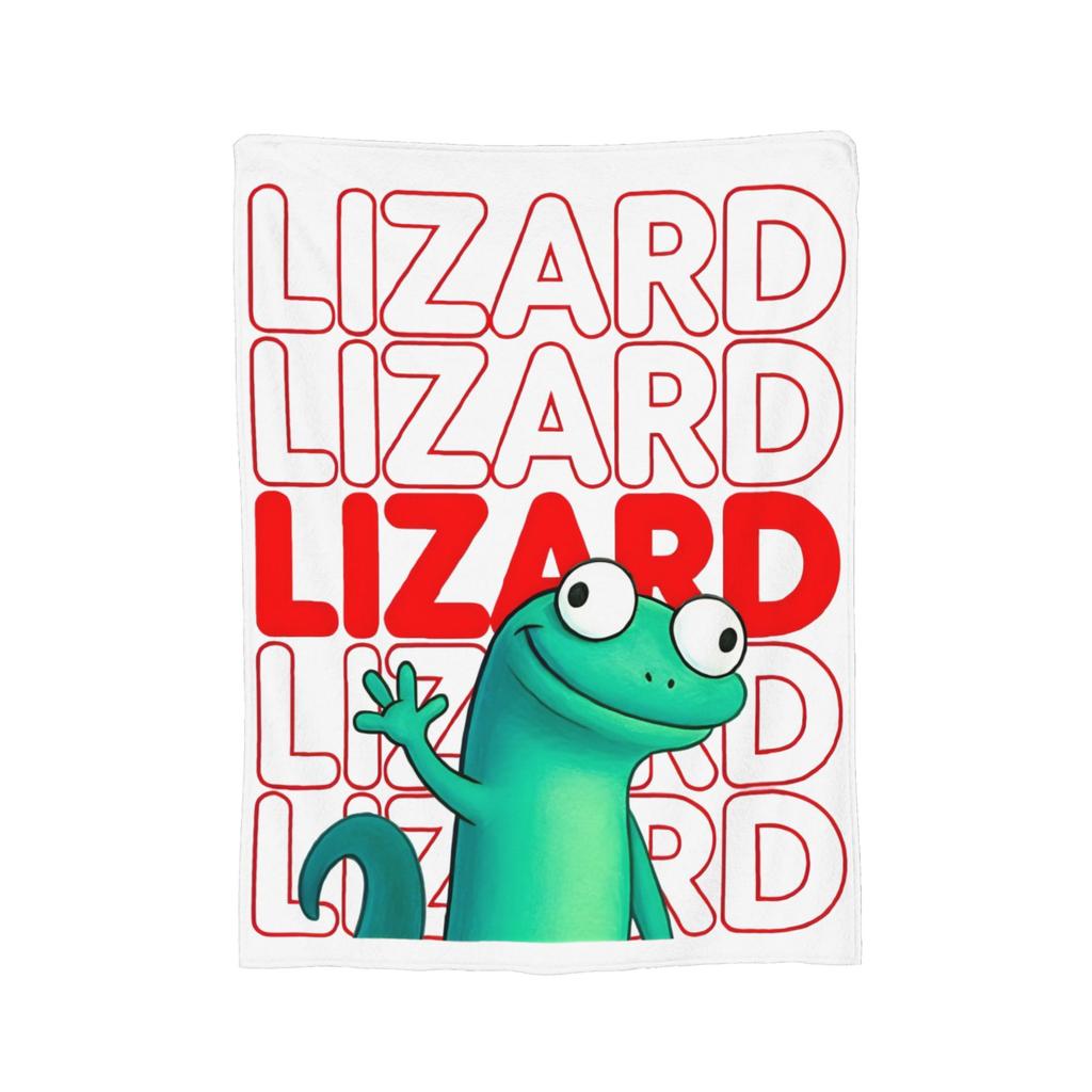 Hoppers Cute Tom Lizard  Retro  Blankets  Flannel Throw Blankets Bedroom Sofa Decoration Ultra-Soft Warm Bedsprea ,