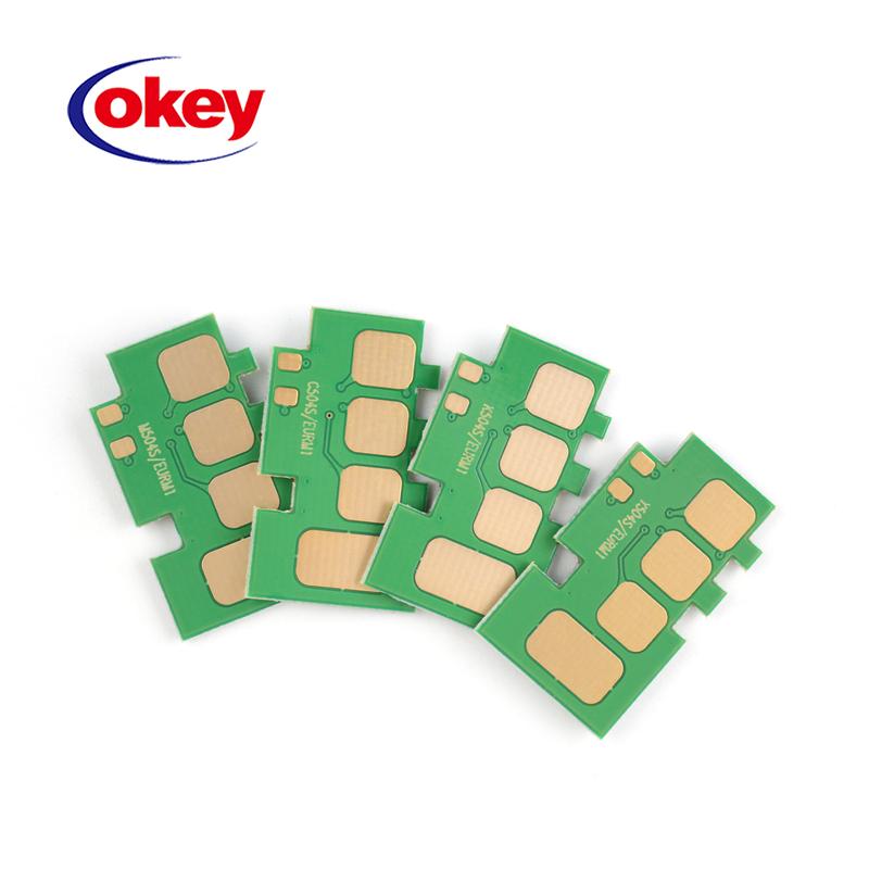 4pcs CLT-K504S Toner Powder Chip for Samsung CLP 415N 415NW 470 475 CLX 4195N 4195FN 4195FW SL C1810W C1860FW C1404W Cartridge