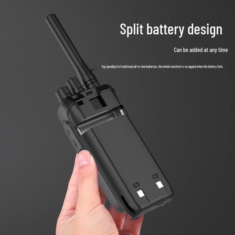 TCL HT6 Plus Professional Long-Range Walkie-Talkie (2-Pack) (CN version)