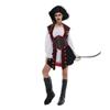 Adult Women Caribbean Pirate Cosplay Costume Deluxe Ladies Halloween Party Outfits