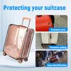 Transparent Suitcase Cover Protectors Luggage Waterproof Shockproof Thickened Durable Suitcase Cover Protector Travel Accessorie