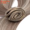 FASHION IDOL 26 inch Yaki Straight Hair Extensions Salon Synthetic Hair Bundles High Temperature Fiber Ombre Blonde Fake Hair