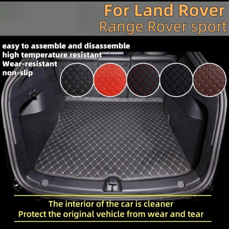 Коврик в багажник для Land Rover Range Rover sport 2014- Кожаный Противоскользящий Ковры для груза в багажник Автомобильные Аксессуары для интерьера