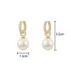 Pendant 1 Pair for Girls Copper Imitation Pearl Elegant Perfect for Daily Wear and Gift Giving Earrings Fashion Jewelry  Handmade