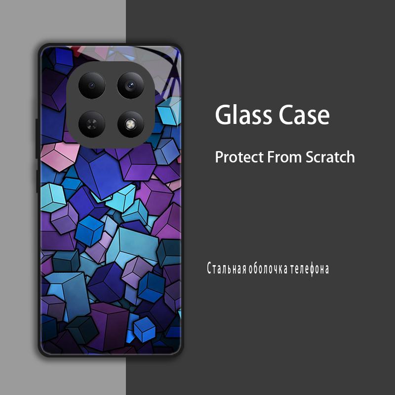 Для Redmi Note 15 Pro Plus RedmiNote15 15Pro 5G Чехол Защитный Чехол из Закаленного Стекла Жесткий Бампер Для Xiaomi Redmi Note 15 Защитный Чехол