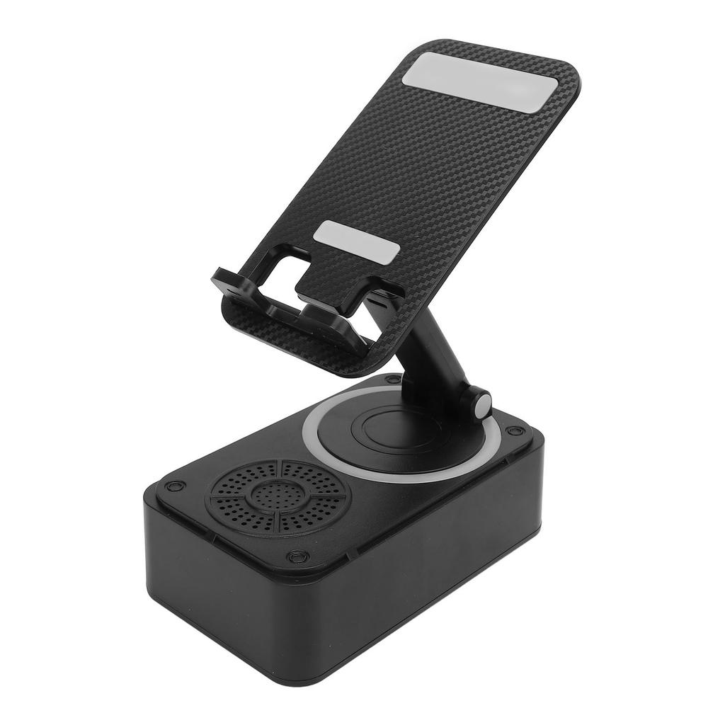 Подставка для мобильного телефона с Bluetooth-динамиком, вращающаяся на 360 градусов, противоскользящая подставка для мобильного телефона с беспроводным Bluetooth