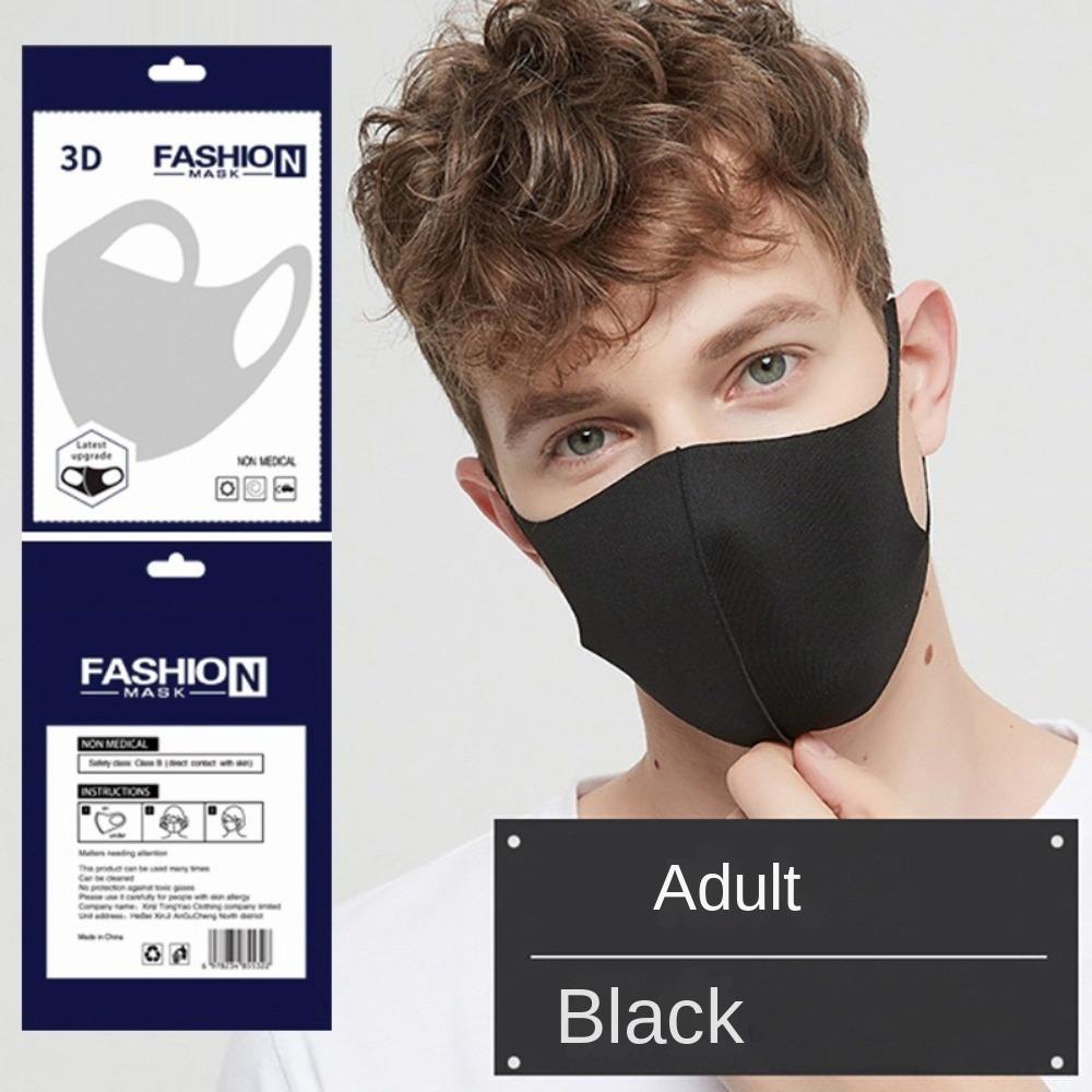 Washable Ice Silk Mask Breathable Riding Face Mask New Sunscreen Mask Unisex
