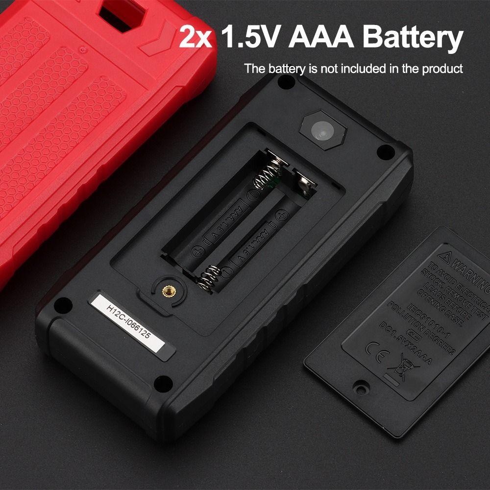 Цифровой мультиметр 2000 отсчетов Тестер напряжения AC/DC Проверка непрерывности Профессиональное использование