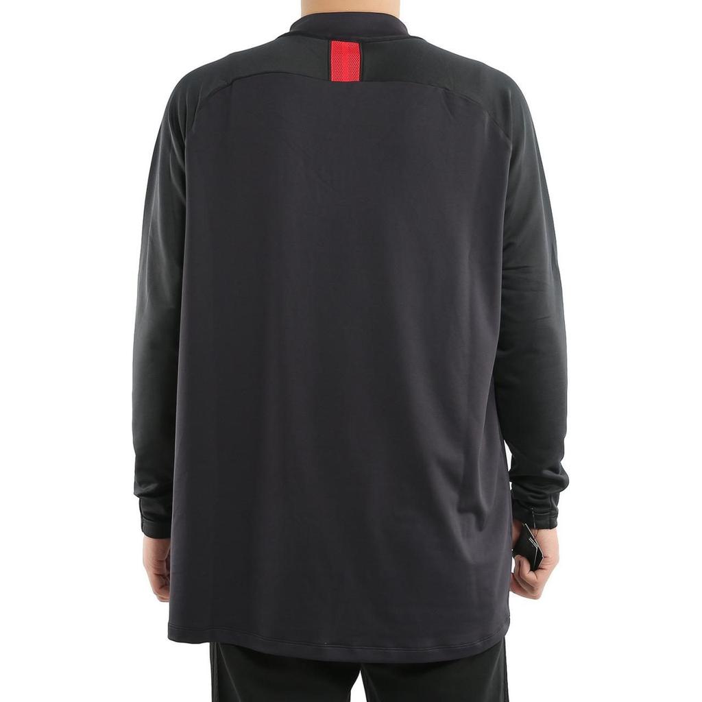 Nike Sweatshirts Men's Black Crew Neck Moderate Regular AO5183-081