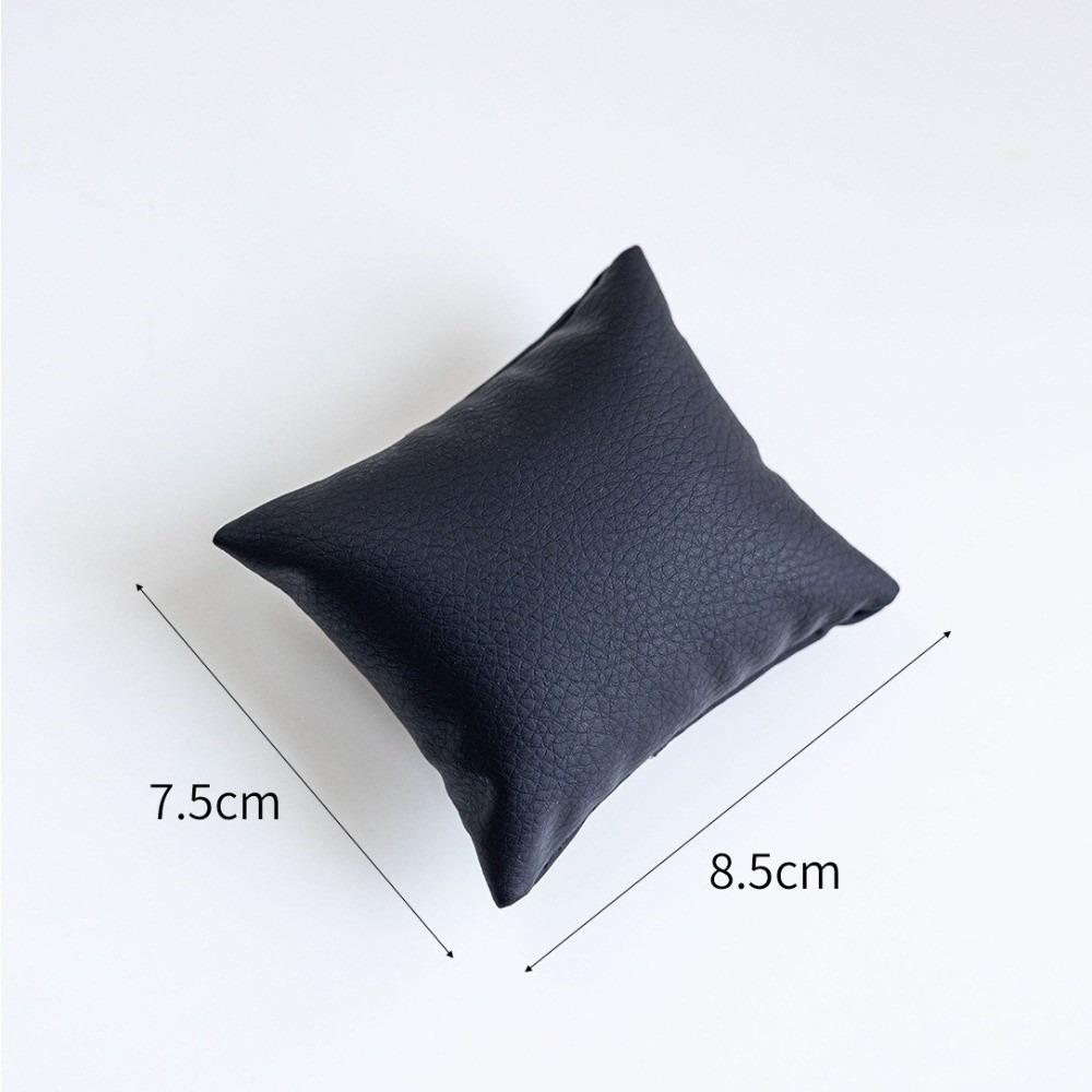 Velvet/leather Jewelry Pillow Stand Small Pillow Prop Watch Bracelet Bangle Cushion Holder Gifts Display Organizer Pillow