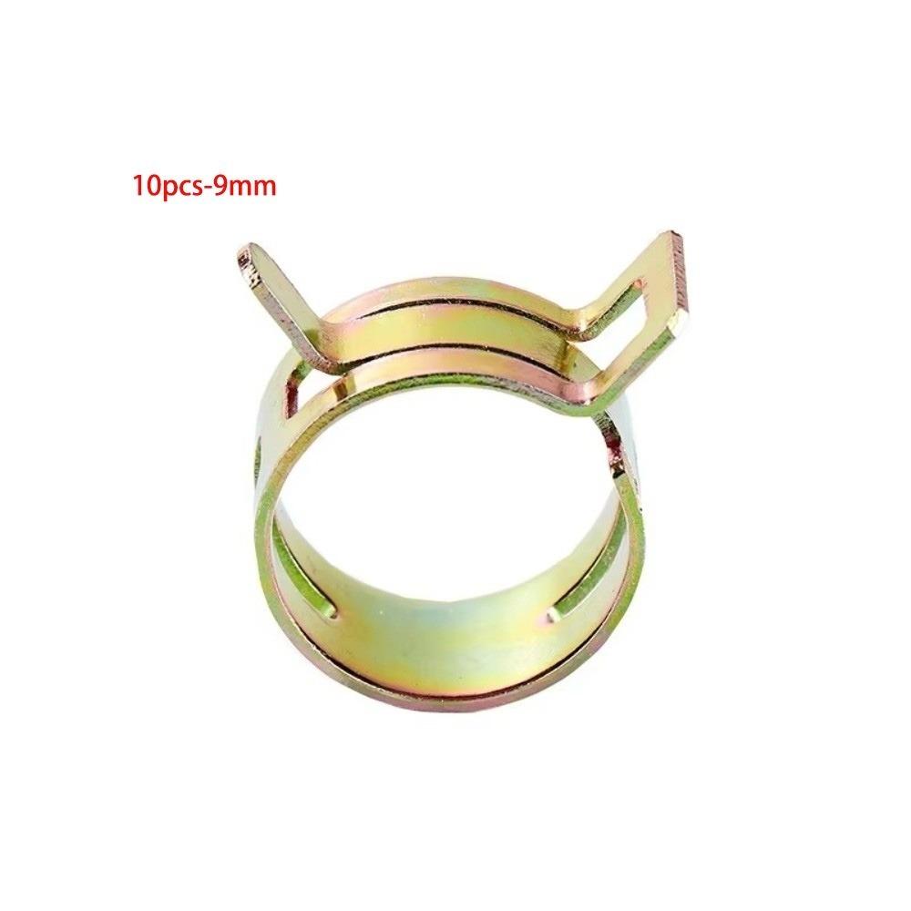 10 шт. 4 мм-13 мм Пружинные зажимы Разноспецификационные хомуты для водяных трубок Для мотоцикла, скутера, автомобиля, транспортного средства