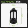 10pcs Fuel Filter For Stihl MS341 MS360 MS360C MS361 MS361C MS362 MS362C MS380