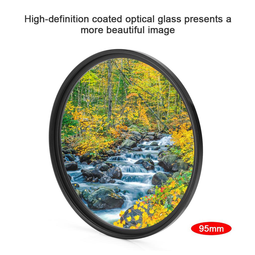 Камера MCUV с высоким разрешением, сверхтонкий алюминиевый корпус, многослойное покрытие, УФ-фильтр (95мм)