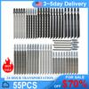 55Pcs Jig Saw Blades Set HCS Assorted Saw Blade with T-shank Sharp Fast Cut Down Jigsaw Blades Woodworking Blades Hand Tool