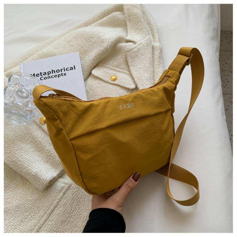 Сумка через плечо, женская маленькая тканевая сумка, простая сумка через плечо, модная студенческая сумка