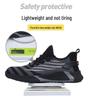 Breathable Steel Toe Safety Shoes - Anti-Smash, Anti-Puncture, Soft Sole, Comfortable Work Shoes for Men