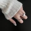 Регулируемое кольцо-портрет с витым узором: Сочетаемые, Модный Дизайн для Женщин и Популярный Стиль Личности.