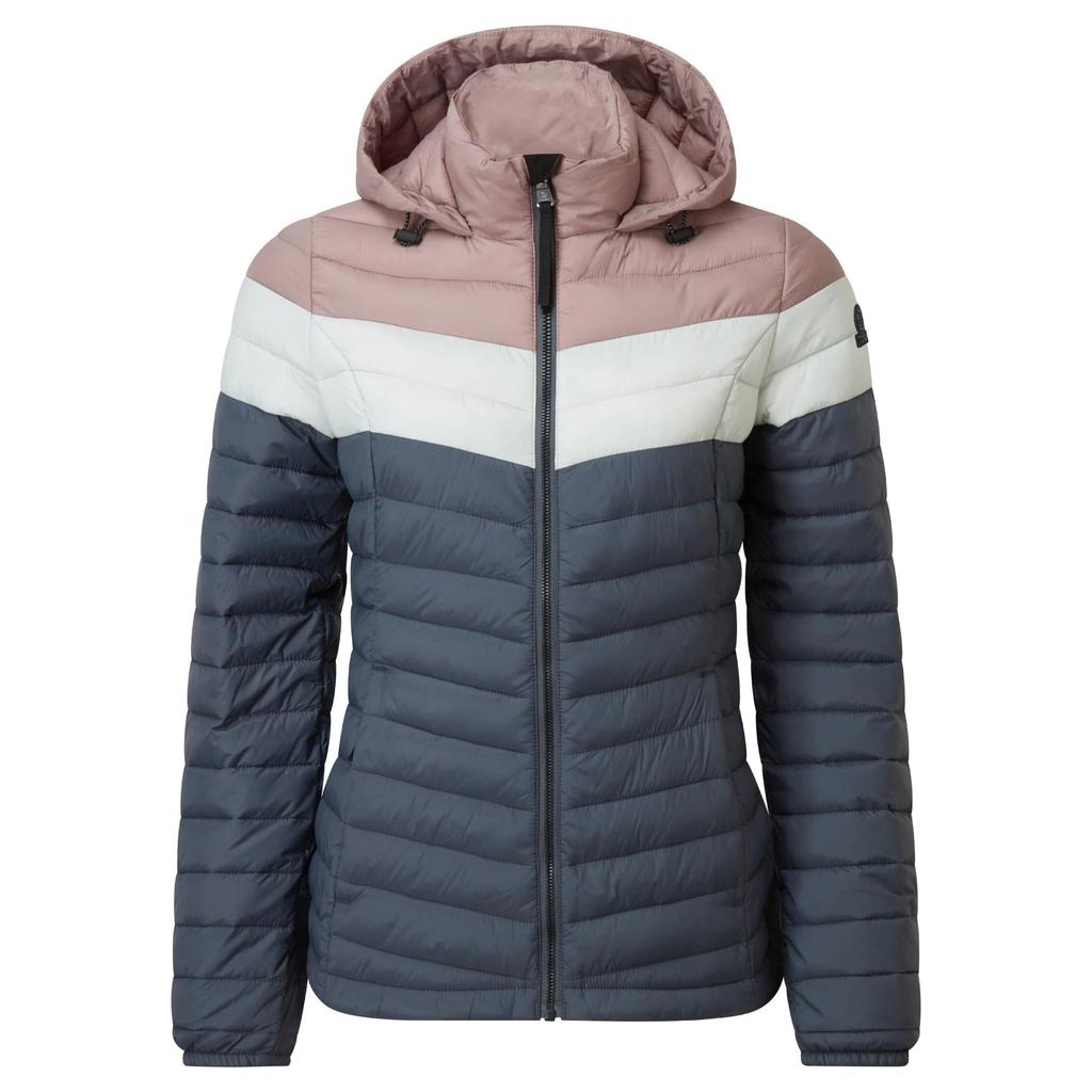 TOG24 Womens/Ladies Garriston Color Block Padded Jacket