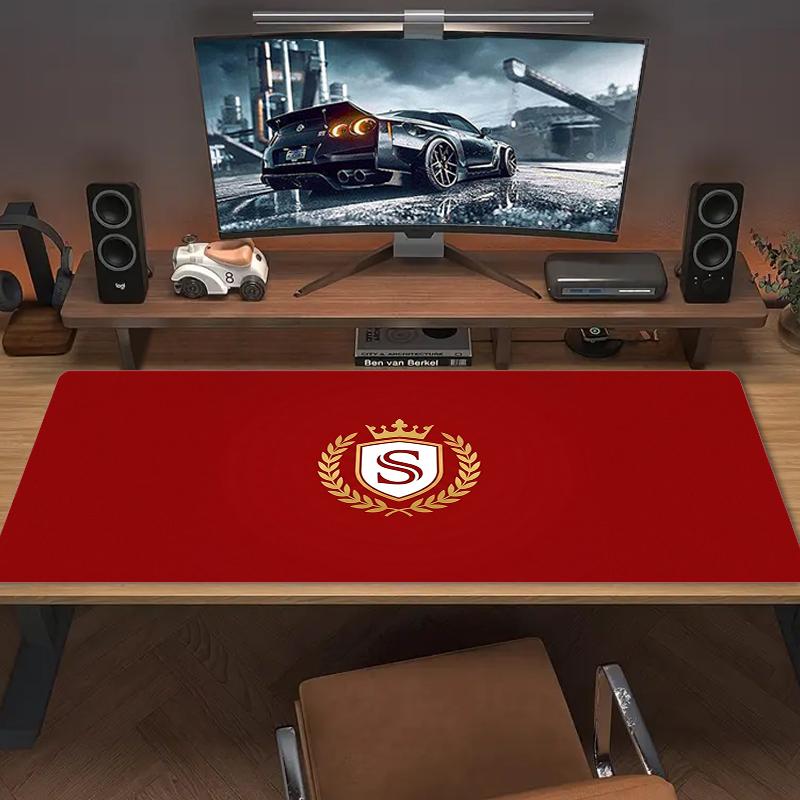 Стандартная подставка для мыши De Lige Большая игровая подкладка для стола Нескользящая для ноутбука, планшета, большая коврик для мыши XXL, мини-ПК, коврик для игры с заблокированным краем