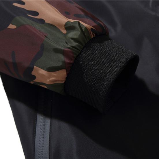 Autumn Coat Camouflage Windproof Waterproof Cardigan Hooded Men Sweatshirt for Work