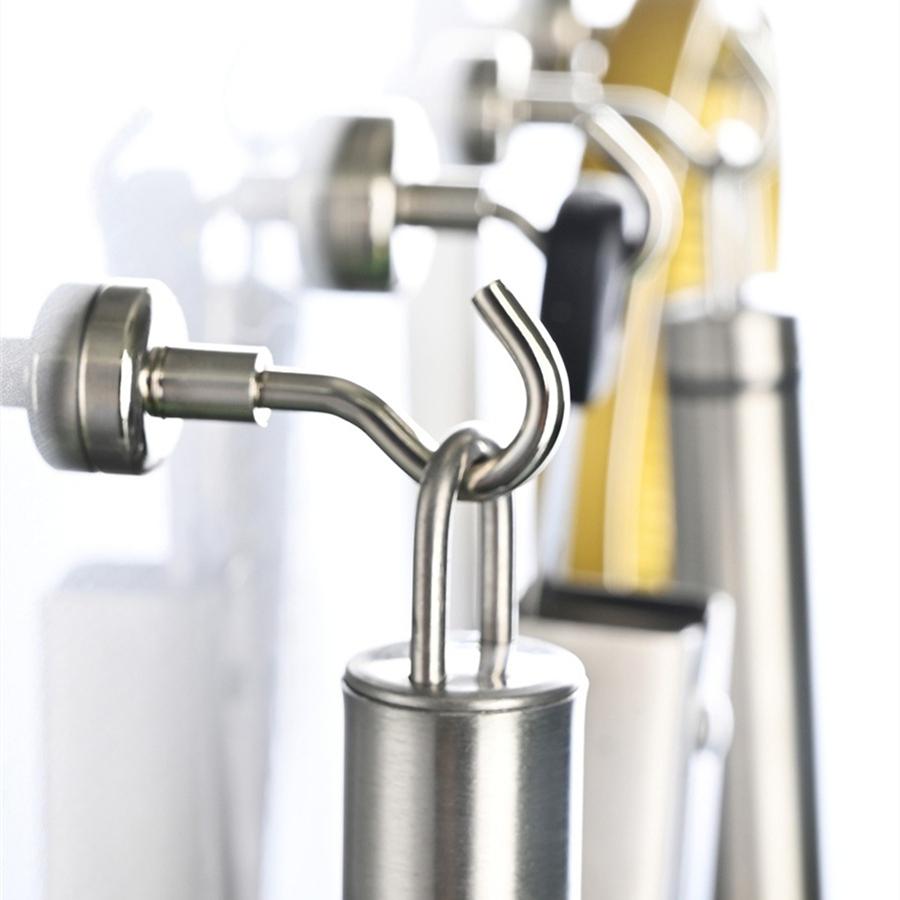 2 шт. мощные магнитные крючки, сверхмощные настенные крючки, вешалка для ключей, подвесная вешалка для чашки для дома, кухни, организация хранения