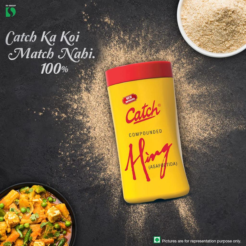 Catch Compounded Hing Traditional Asafoetida Powder 25g For Authentic Cooking Aroma And Easy Digestion