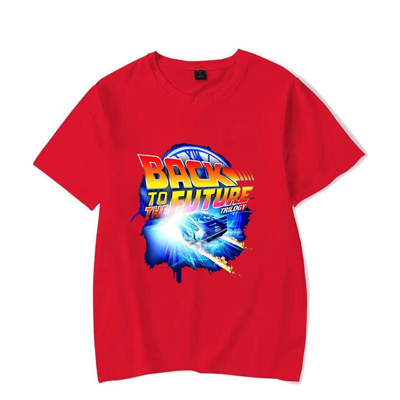 Hot Back To The Future T Shirt Men_women's Funny T-shirt Casual Cool Streetwear Fashion T Shirt Oversized Unisex Harajuku high quality