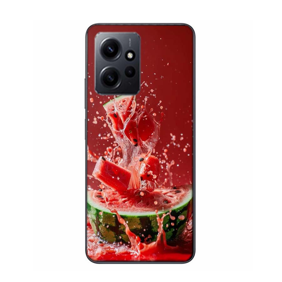 Летний арбузный чехол для телефона For Redmi 12 13C 12C 15C 9 10 10C Note 13 Pro Plus 14 15 Pro 9T 9C 9A TPU Мягкий чехол Прозрачный Ce