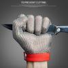 Stainless Steel Glove Cut Resistant Glove 304 Resistant Stainless Steel Wire Metal Mesh Kitchen Butcher Cut-Resistant
