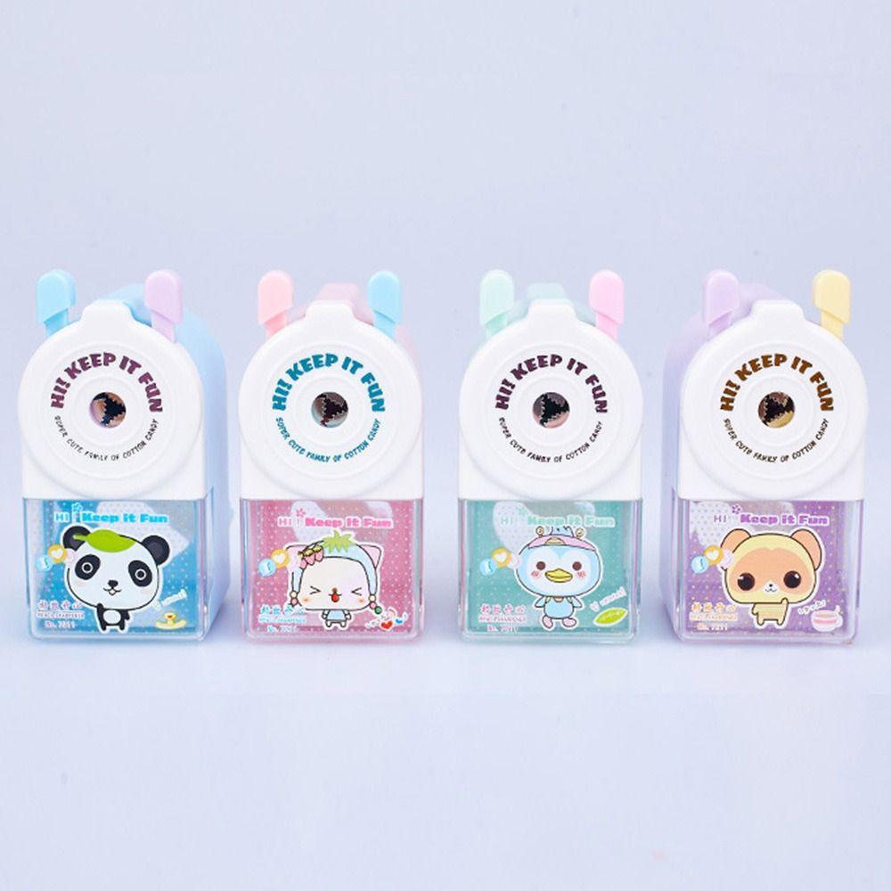 Призовой антипригарный стержень автоматически вводится в свинец Механический инструмент с ручным управлением Точилка для карандашей