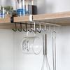 Kitchen Ironwork Nail-free Hooks, Cabinet Storage Hanging Racks, Multi-functional Wardrobe Row Hooks, Organizing Racks, Hanging Hooks