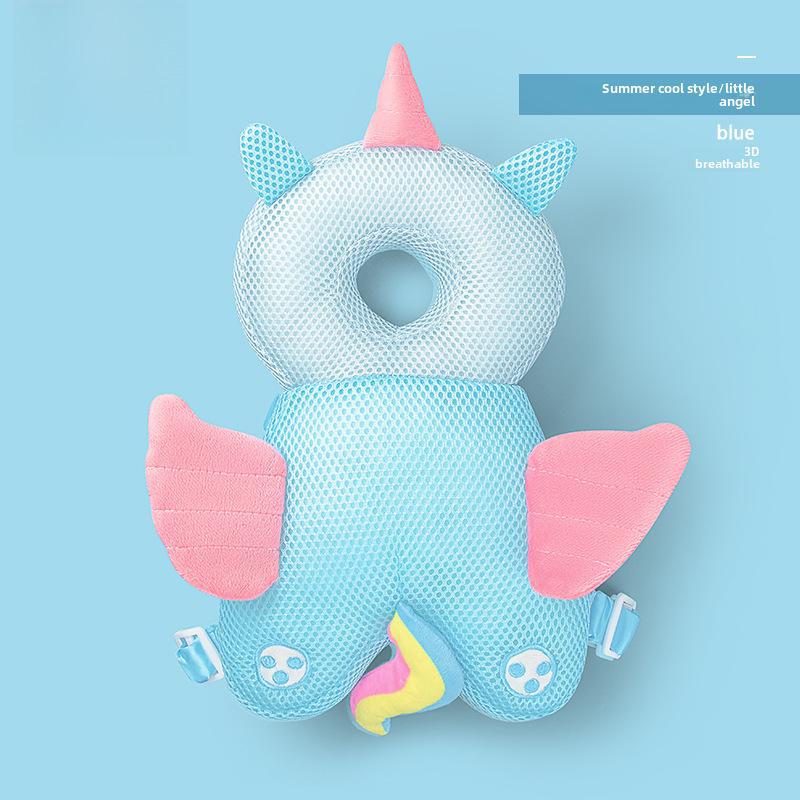 Подушка для защиты головы от падения - дышащая, с дизайном в виде бабочки для малышей, которые учатся ходить