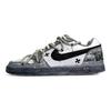 Nike EBERNON Низкие кеды для скейтборда Мужские Серый Белый Черный AQ1775-100(Команда87-)