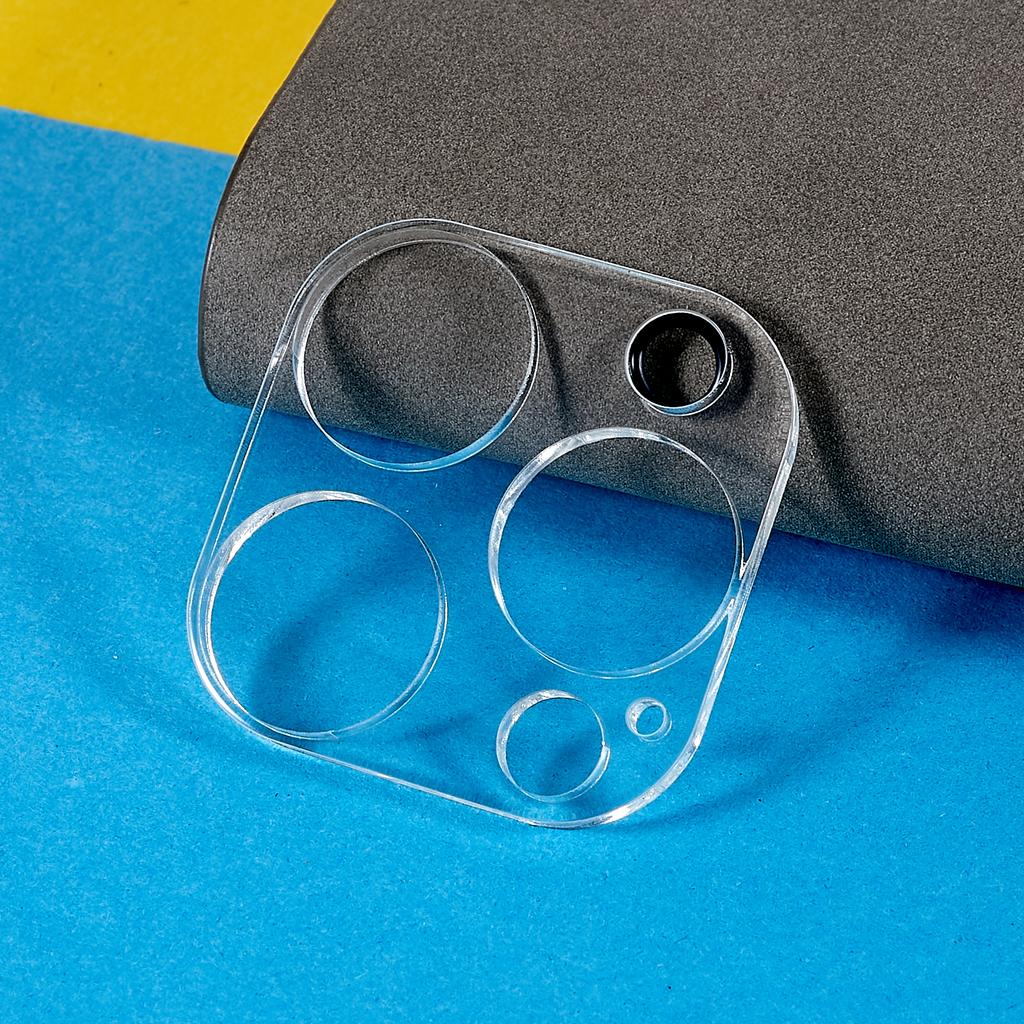 Для iPhone 14 Pro 6,1 дюйма/14 Pro Max 6,7 дюйма Защитное стекло для объектива камеры HD Прозрачное с полной кромкой