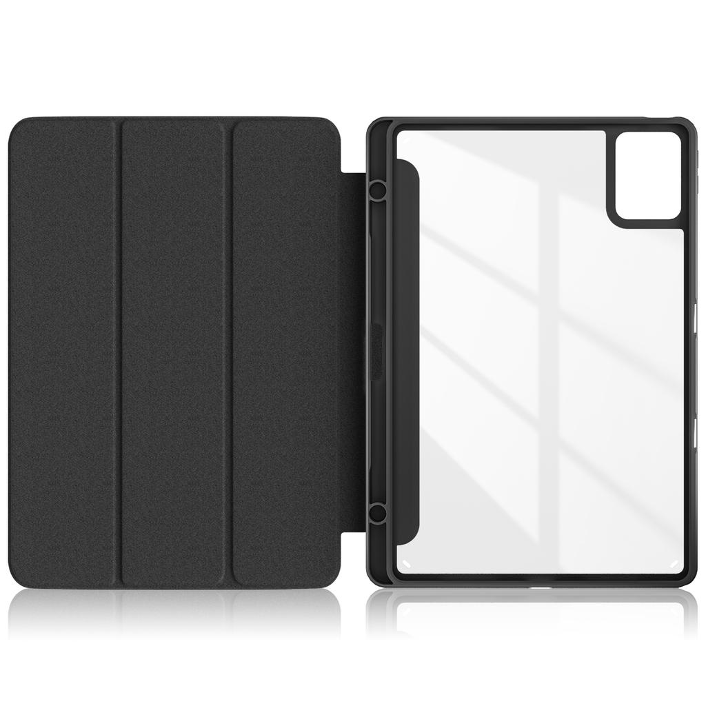 For Lenovo Tab M11/Xiaoxin Pad 11 2024 330 Case Full-Body Tri-fold Stand Pattern Tablet Smart Cover