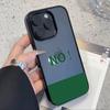 Простой чехол для телефона с алфавитом для iPhone 17 Pro Max Чехол iPhone 16 15 14 13 12 11 17Pro Max Чехол ТПУ Обычный Резиновый Защитный Чехол