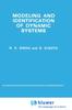 Книга Modelling and Identification of Dynamic Systems